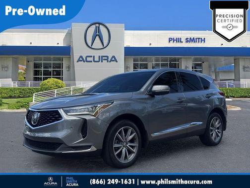 Liquid Carbon Metallic 2023 Acura RDX Technology Package