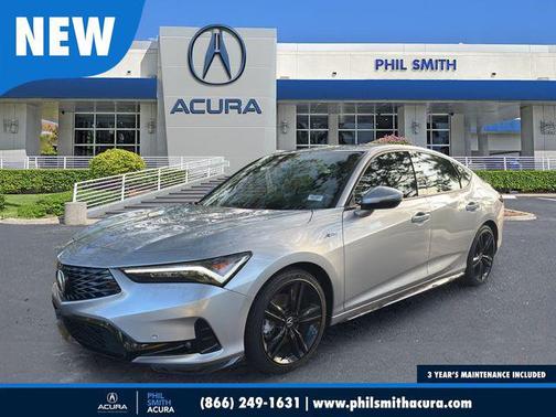 Solar Silver Metallic 2026 Acura Integra FWD A-Spec with Technology