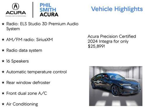 2024 Acura Integra A-SPEC Technology