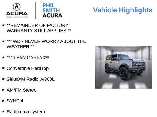 2022 Ford Bronco Black Diamond