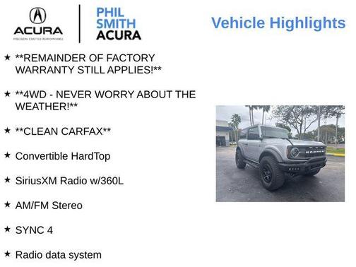 2022 Ford Bronco Black Diamond