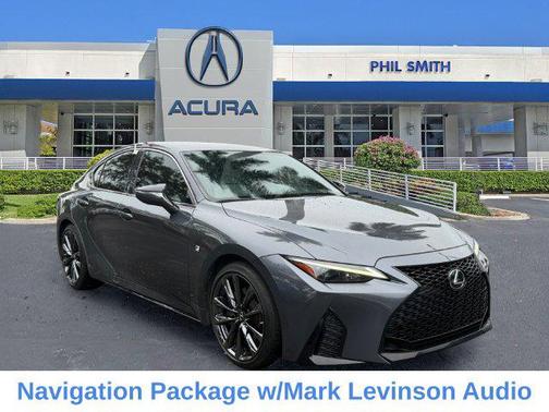 Cloudburst Gray 2021 Lexus IS 350 F Sport