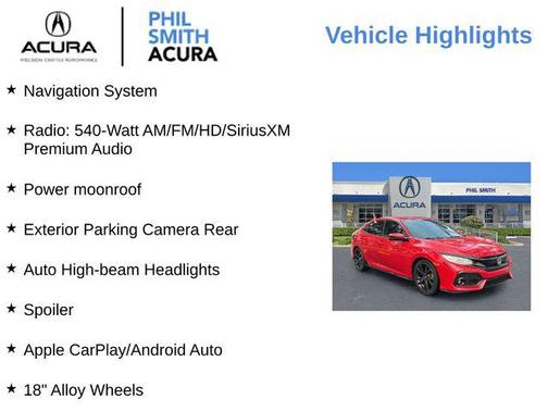 Rallye Red 2017 Honda Civic Sport Touring