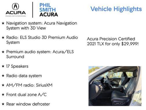 2021 Acura TLX FWD