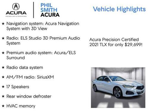 2021 Acura TLX FWD