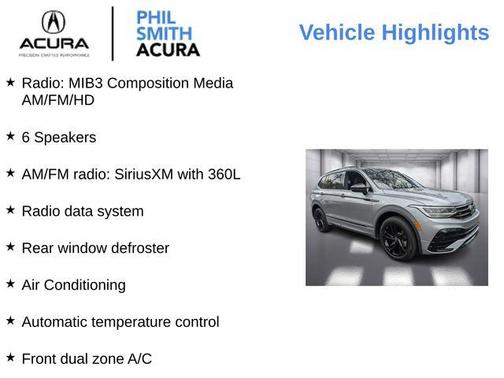 2023 Volkswagen Tiguan 2.0T SE R-Line Black