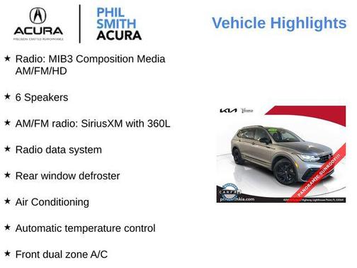 2023 Volkswagen Tiguan 2.0T SE R-Line Black