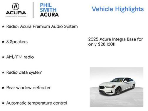 2025 Acura Integra Base