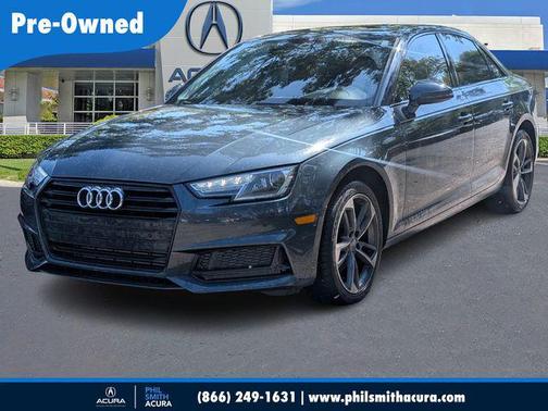 Monsoon Gray Metallic 2019 Audi A4 2.0T Premium