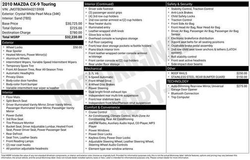 2010 Mazda CX-9 Touring