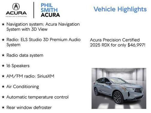 2025 Acura RDX A-Spec Advance Package