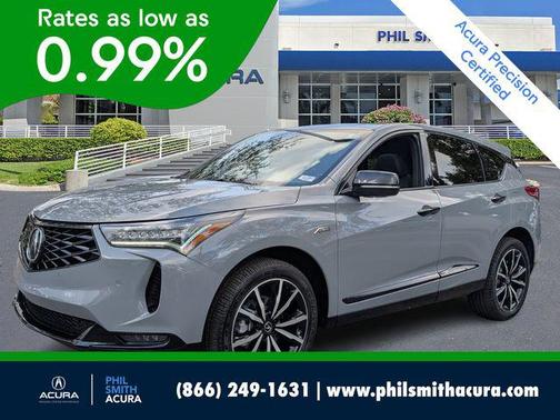 Urban Gray Pearl 2025 Acura RDX A-Spec Advance Package