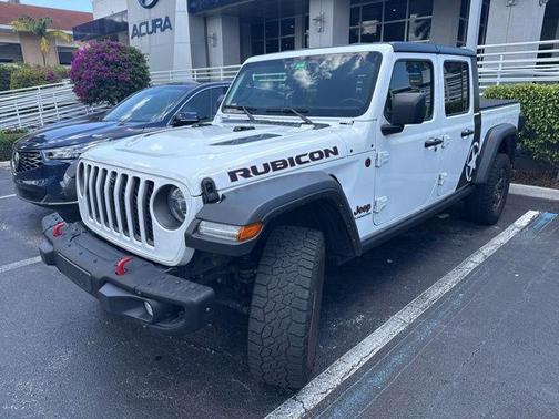 Bright White Clearcoat 2021 Jeep Gladiator Rubicon