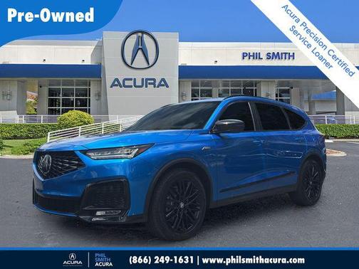 Double Apex Blue Pearl 2026 Acura MDX A-SPEC Advance Package