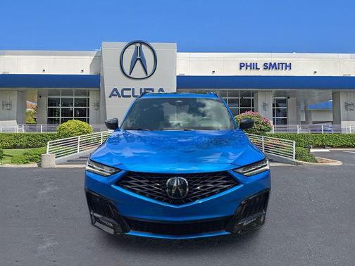 Double Apex Blue Pearl 2026 Acura MDX A-SPEC Advance Package