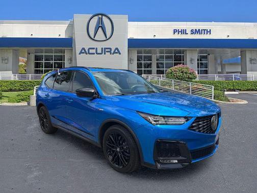 Double Apex Blue Pearl 2026 Acura MDX A-SPEC Advance Package
