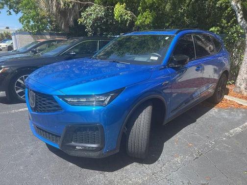 Double Apex Blue Pearl 2026 Acura MDX A-SPEC Advance Package