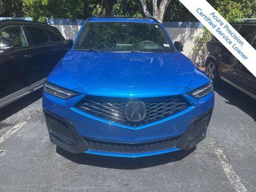 Double Apex Blue Pearl 2026 Acura MDX A-SPEC Advance Package