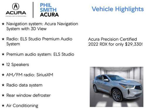 2022 Acura RDX Technology Package