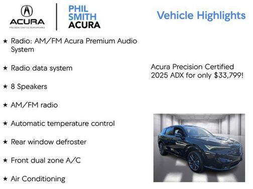 2025 Acura ADX A-Spec