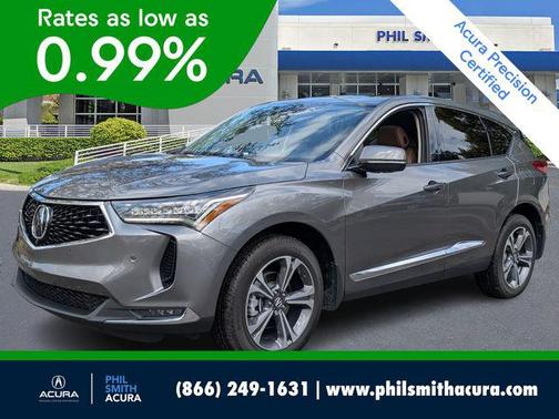 Liquid Carbon Metallic 2023 Acura RDX Advance Package