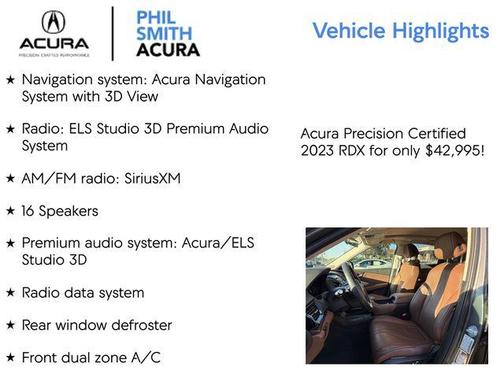 2023 Acura RDX Advance Package