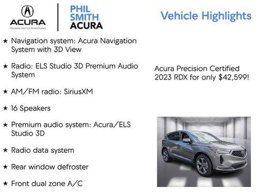2023 Acura RDX Advance Package