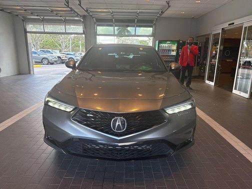 Liquid Carbon Metallic 2024 Acura Integra A-SPEC