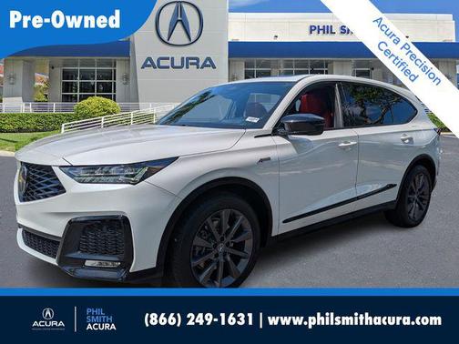 Platinum White Pearl 2025 Acura MDX A-SPEC