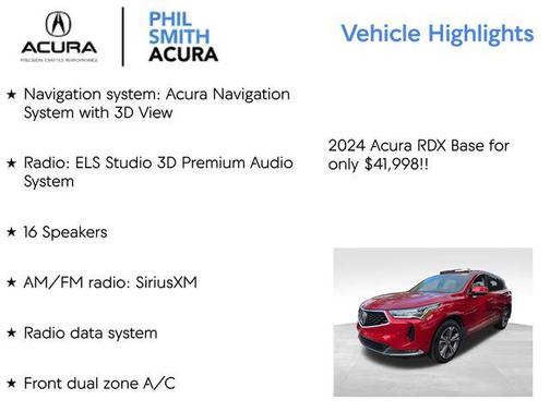 2024 Acura RDX Advance Package