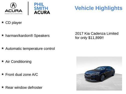 2017 Kia Cadenza Limited