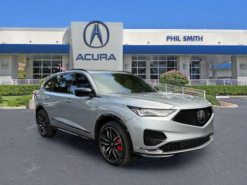 Lunar Silver Metallic 2024 Acura MDX Type S Advance Package