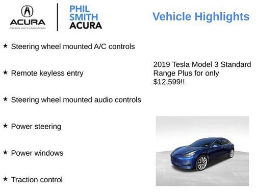 2019 Tesla Model 3 Standard Range