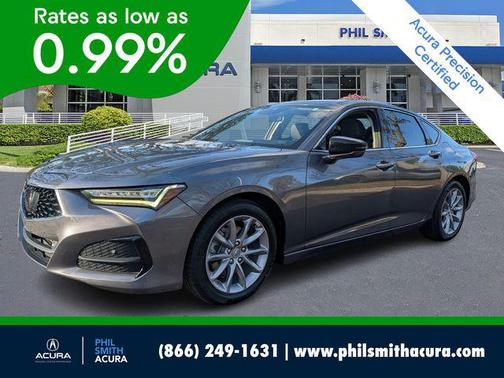 Modern Steel Metallic 2022 Acura TLX FWD