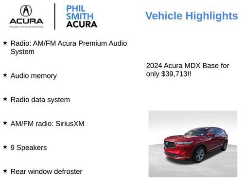 2024 Acura MDX Standard