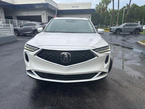 Platinum White Pearl 2023 Acura MDX Technology Package