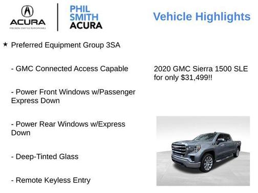 2020 GMC Sierra 1500 SLE