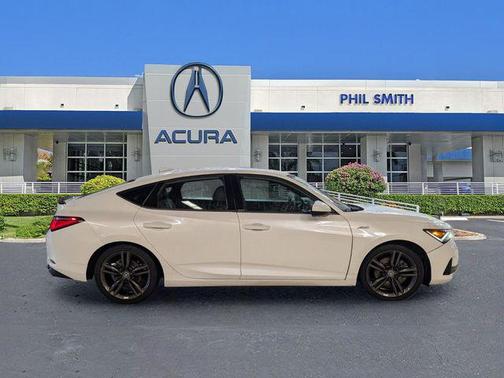 Platinum White Pearl 2024 Acura Integra A-SPEC