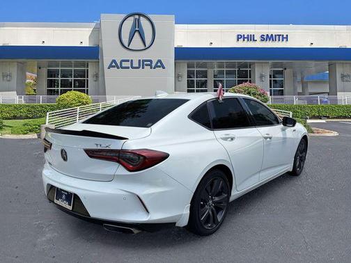 Platinum White Pearl 2023 Acura TLX A-Spec