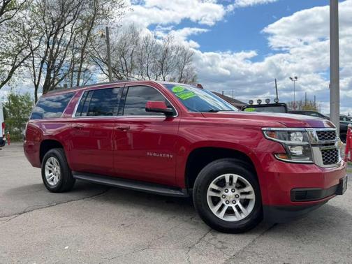 Red 2015 Chevrolet Suburban 1500 LT