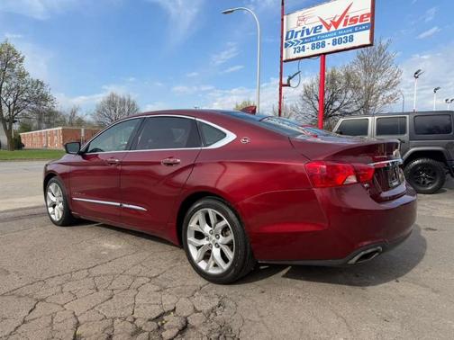 Red 2016 Chevrolet Impala 2LZ