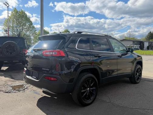 Black 2014 Jeep Cherokee Limited 4WD