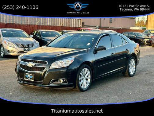 Black 2013 Chevrolet Malibu 3LT