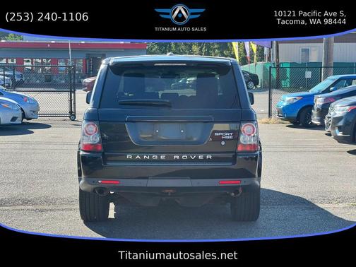 Santorini Black 2010 Land Rover Range Rover Sport HSE
