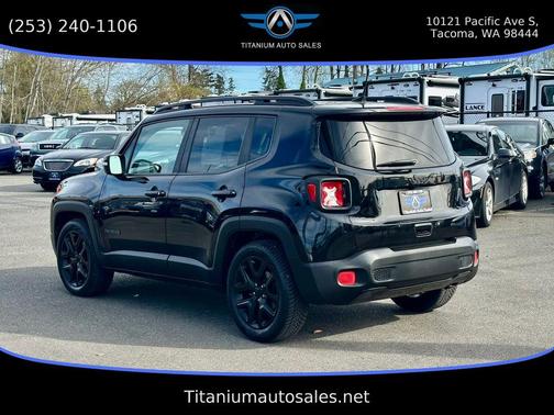 Black 2018 Jeep Renegade Altitude