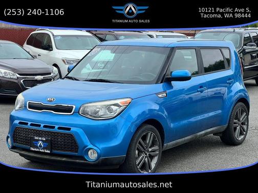 Carribean Blue 2015 Kia Soul +