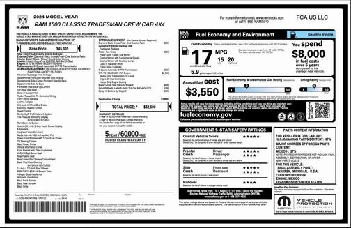 2024 RAM 1500 Tradesman