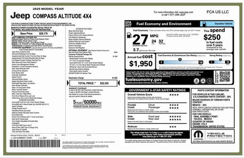 2025 Jeep Compass Latitude