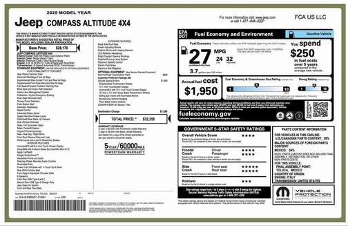 2025 Jeep Compass Latitude