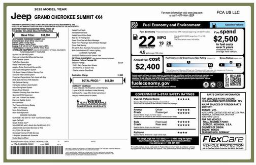2025 Jeep Grand Cherokee Summit